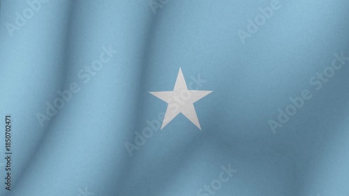 Wallpaper Mural The flag the Somalia. The evolving national flag the Somalia in 3d format. 1080p HD animation for presentation Torontodigital.ca