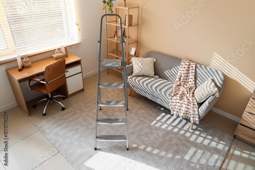 Interior of living room wit...