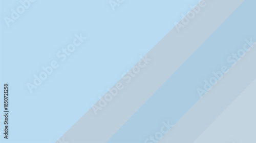 An abstract blue striped background featuring a vector pattern of light lines and a curled paper corner design on a blank business banner sheet