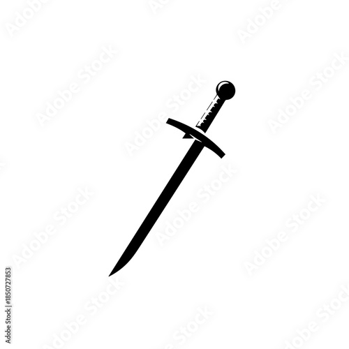 "Samurai Sword Vector Illustration"