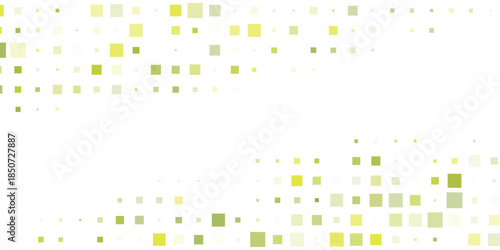 Modern Light Blue, Green vector red banner with set of circles, dots. Donuts Background. Creative Design Template Abstract Simple Art