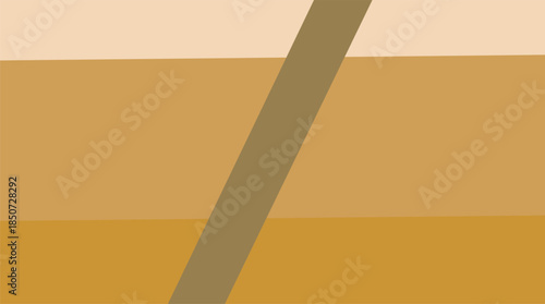 Abstract orange and yellow wooden texture vector illustration featuring a geometric line pattern and gold paper elements for a professional business web banner backdrop or blank decorative card design