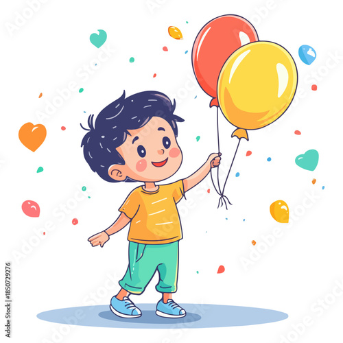 children's day, festival, vector, transparent background, party, fun, child, kids, celebration, childhood, children, happiness, smiling, smile, people, joy, cheerful