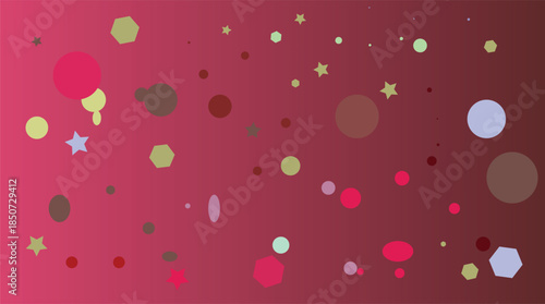 Seamless vector illustration of a pink and red heart pattern on a textured background for Valentine holiday wallpaper or celebration card design art