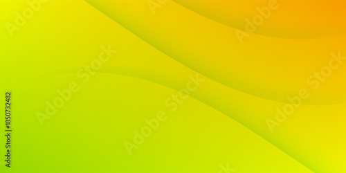  Green,Orange And Yellow Color Wavy Design. eps 10