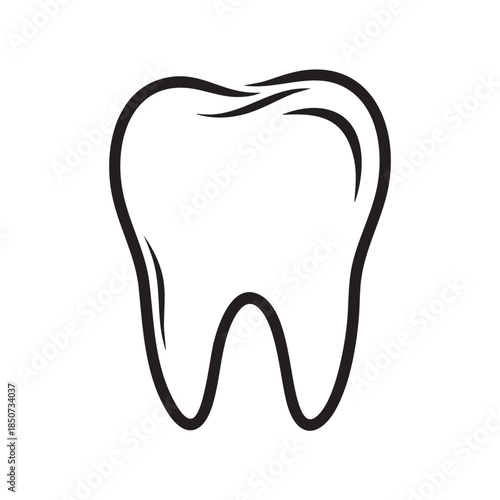 Illustration of a Tooth with Caries and Decay