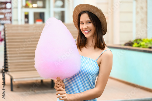 Beautiful young happy woman...