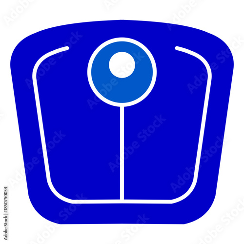 Bathroom Weighing Scale Icon