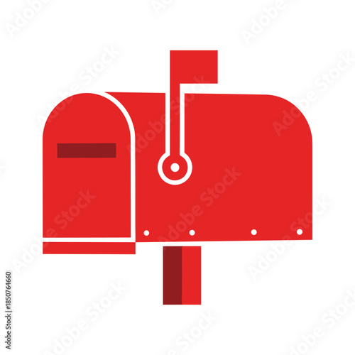 Red Mailbox Icon