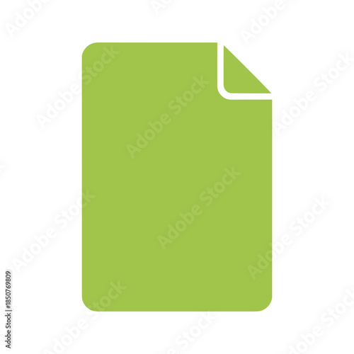Green document icon