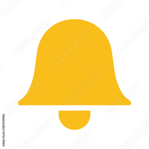 Yellow Bell Icon