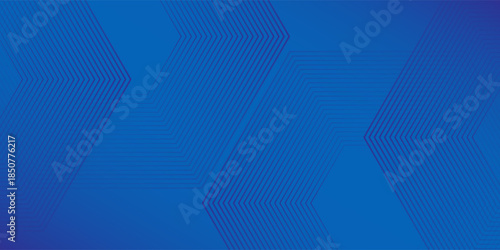 Abstract Hexagon Blue Tech Finance Fintech Background sytem
