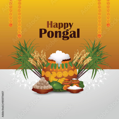 South indian festival celebration design concept