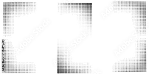 Dot black Background, Halftone Texture, Gradient Dots Pattern space striple art good element