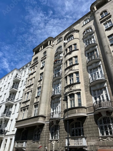 Architecture in srodmiescie Warsaw