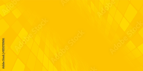 Abstract Yellow Perspective Grid Pattern Background. Modern creative trendy design in vector illustration