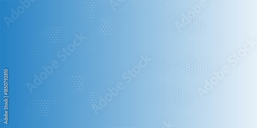 Abstract modern blue banner background design with health icons and symbols elegant pattern hexagon dot