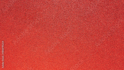 Red running track texture background, Rubberized sports flooring surface for athletics and fitness