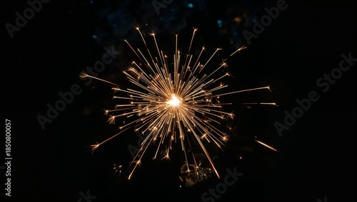 Wallpaper Mural Electric bloom ignites briefly scattering unpredictable sparks of ephemeral transient luminescence Torontodigital.ca