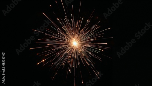 Light detonation unfolds inward releasing color as concept rather than visible object