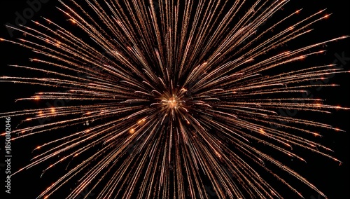 Pistil firework reveals smaller center burst inside larger outer explosion adding layered visual depth