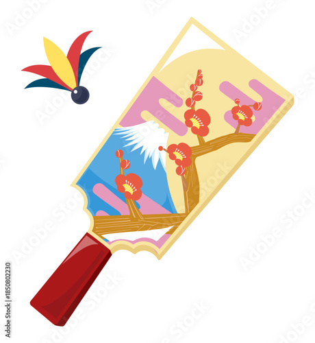 羽子板～正月の遊び～