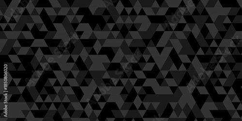 Geometric seamless Polygon mosaic triangle Background. Abstract digital grid light pattern business background.