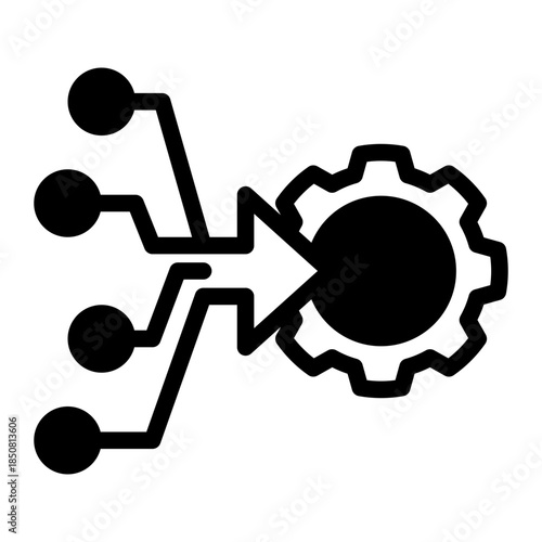 Digital Technology Input Source Icon from Data Analysis Icon Collection (Mixed style)
