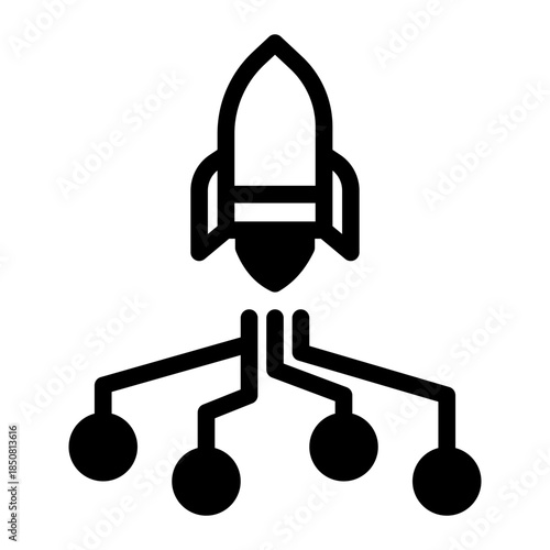 High Speed Data Transfer Network Icon from Data Analysis Icon Collection (Mixed style)