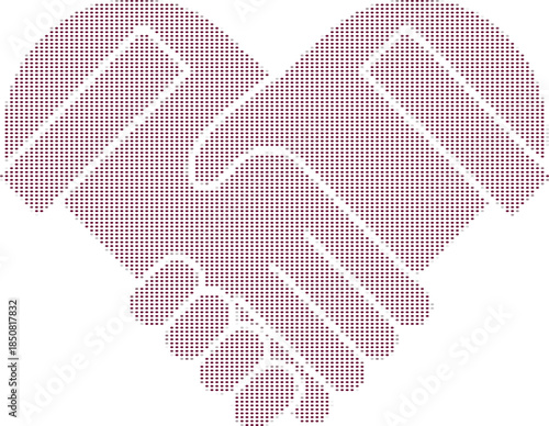 Handshake Heart Symbol Partnership Agreement Collaboration Trust