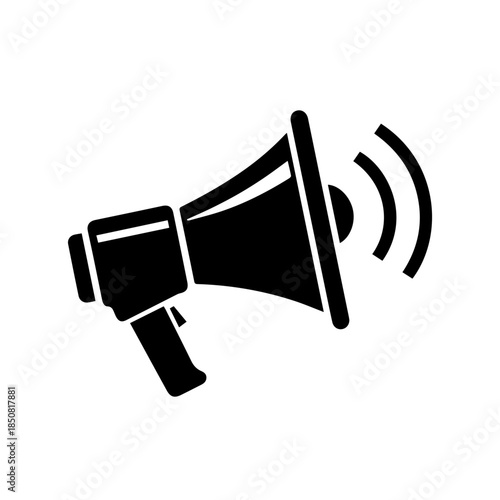 Announcement megaphone sound