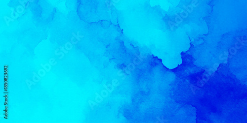 abstract blue watercolor splash stroke background, Light blue background with watercolor, Soft cloud in the sky background,  cold ice color art, contemporary artistic backdrop,
