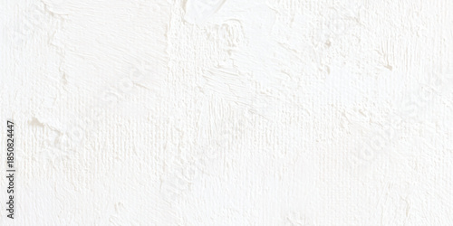 Abstract gray and white texture background of oil painting, blank canvas and white paint, White Paint stroke isolated on white, dry brush paint texture,