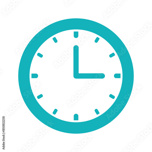 Simple clock icon