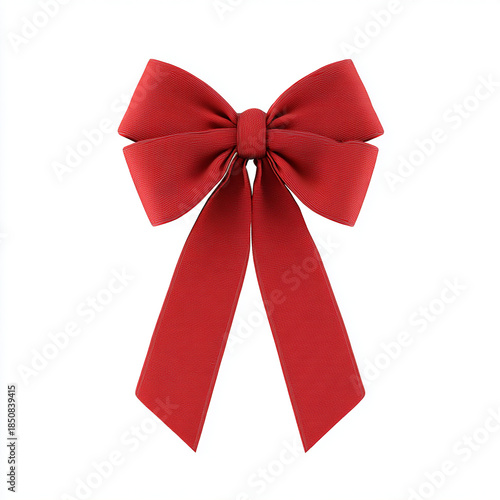 크리스마스 장식 빨간색 리본 데코