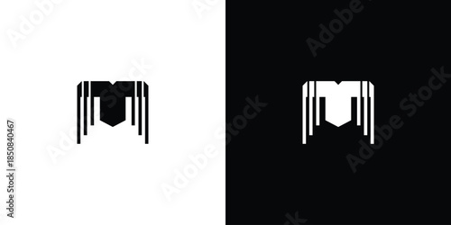 The M spider logo design is unique and modern