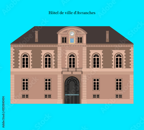 Hôtel de ville d'Avranches, France