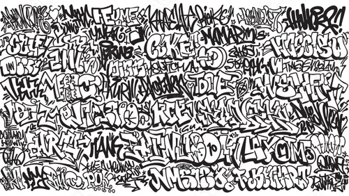 Colorful Graffiti Art with Dynamic Street Style Design