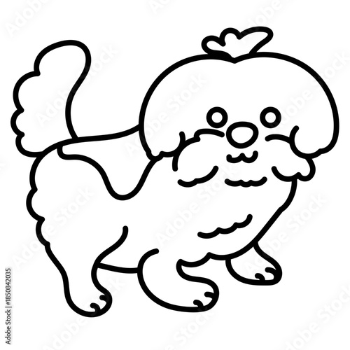 cute chizu dog stand