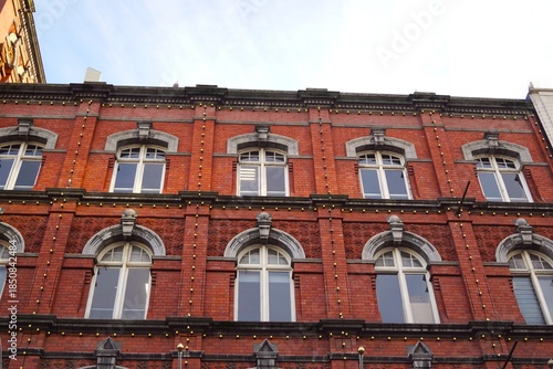 facade of the old building