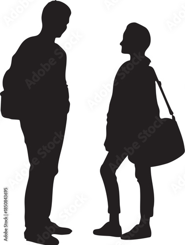 Silhouette Person, Silhouette, animals, public Relations png