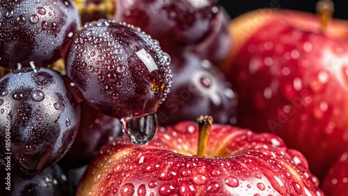 red cherries on a plate
