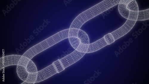 Block chain crypto currency concept