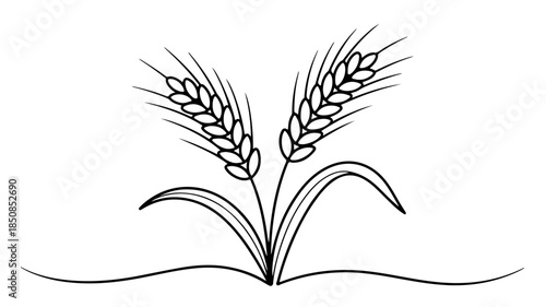 The clean, black-and-white outline format makes it excellent for use as simple clipart for various DIY projects, such as making vinyl decals, stencils, or as a basic, printable coloring page for all a