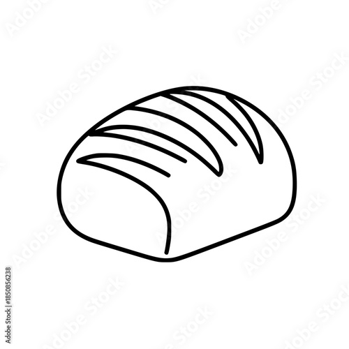 Artisan Bread Kneading Motion | Clean, isolated vector art for creative projects.