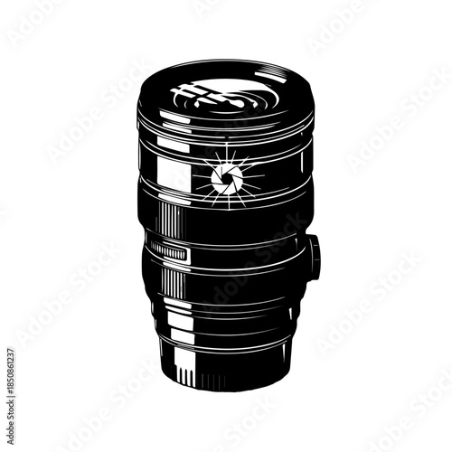 Professional camera lens