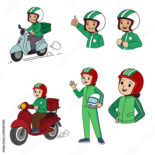 Taxi Bike Drider Indonesian Online