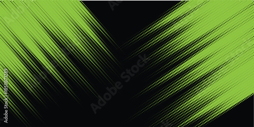green black brush wrap car sticker pattern abstract banner sporty lines black green color combination grunge brush modern pattern racing motorsport vector design.