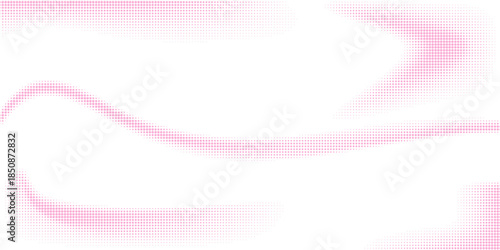 white polka dots pattern over hot pink useful as a background good effect simple art
