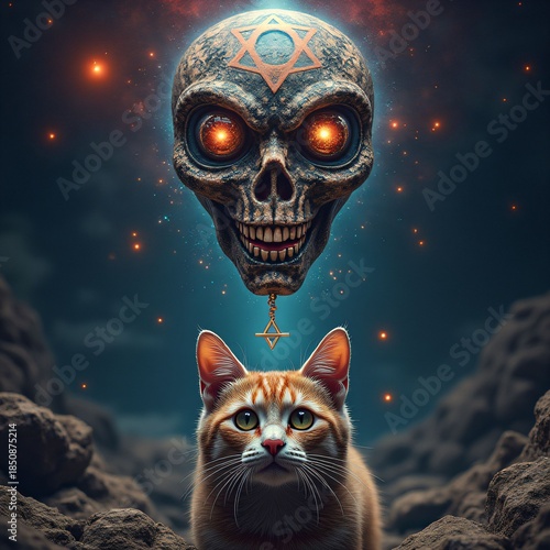 fictional and artistic visuals, material, model